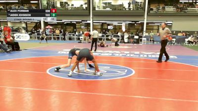 4 - 126 lbs Cons. Round 2 - Alex Forman, Denbigh vs Aiden Johnson, Tuscarora