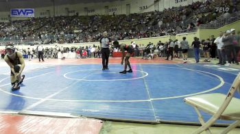 130 lbs Round Of 32 - Elijah Steele, Westmoore Wresting vs Dexter Karron, Team Tulsa Wrestling Club