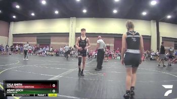 120 lbs Quarterfinal - Adam Hoch, ALPHA ELITE vs Lyla Smith, Central Kentucky Wrestling