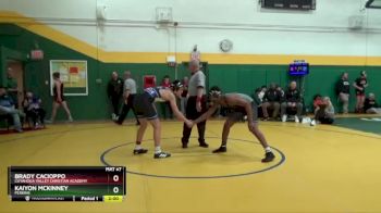 165 lbs Champ. Round 2 - Kaiyon McKinney, PERKINS vs Brady Cacioppo, CUYAHOGA VALLEY CHRISTIAN ACADEMY