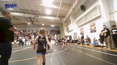 49-52 lbs Final - Kynslee Church, Team Tulsa Wrestling Club vs Maisyn Malone, Bartlesville Wrestling Club