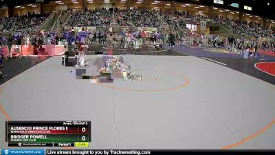 71 lbs Cons. Round 3 - Ausencio Prince Flores III, Idaho Gold Wrestling Club vs Bridger Powell, Cowboy Mat Club