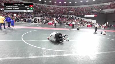 72 lbs Champ. Round 2 - Norman Heraly, West De Pere Wrestling Club vs Connor Murphy, Freedom