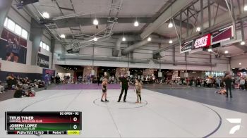 92 lbs Cons. Round 2 - Titus Tyner, Cardinal Wrestling Club vs Joseph Lopez, Vici Wrestling Club