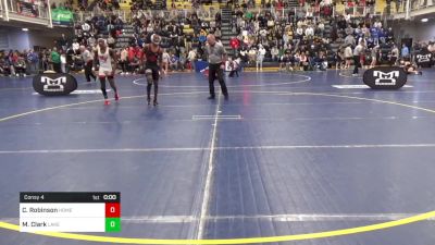 121 lbs Consy 4 - Marlo Clark, Lake Highland Prep-FL vs Chazz Robinson, Homewood Flossmoor-IL