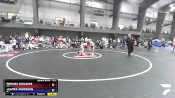 120 lbs Champ. Round 1 - Michael Schliewe, CA vs Hunter Anderson, ID