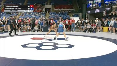 125 lbs Quarters - Presley Beard, Kansas vs Kaydence Golding, North Dakota