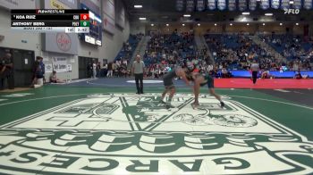157 lbs Cons. Round 5 - Koa Ruiz, California Baptist vs Anthony Berg, Cal Poly