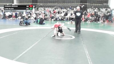 53 lbs Rr Rnd 1 - Connor Meehan, DoughBoy WC - ESC vs Luke Black, Cunliffes Corner Black - ESC