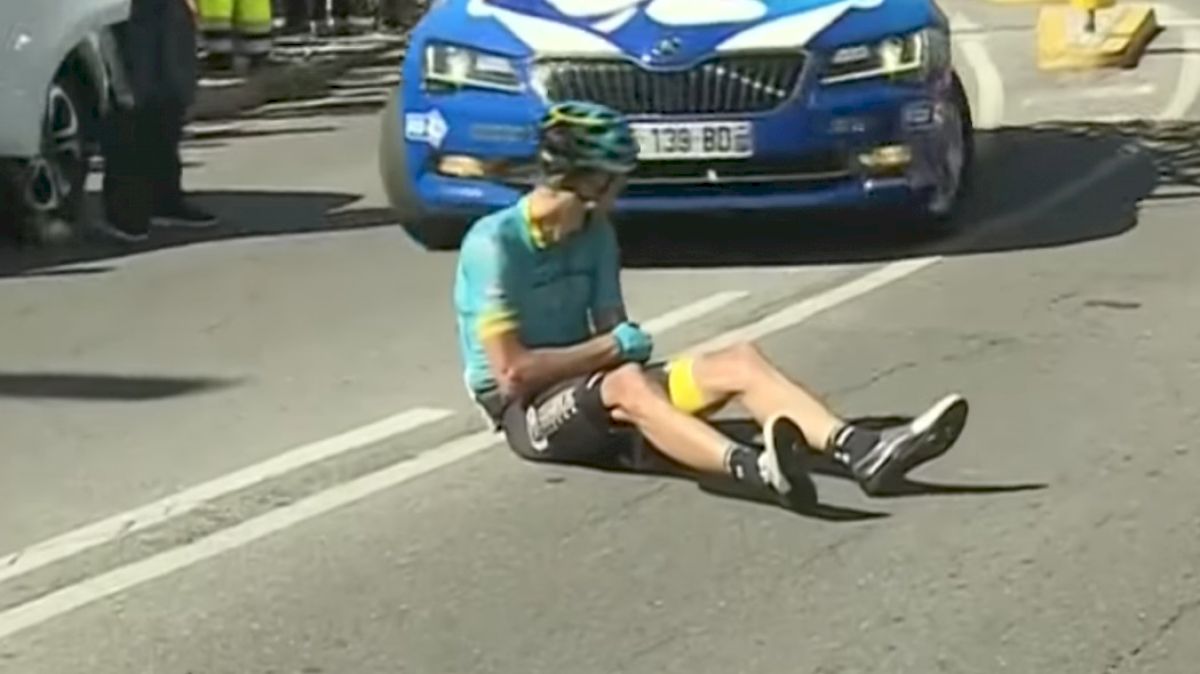 Tanel Kangert Breaks Elbow In Stage 15 Giro d'Italia Crash