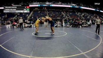 1A 285 lbs Semifinal - Jason Vielandi, Alleghany High School vs William Santos, Elkin High School