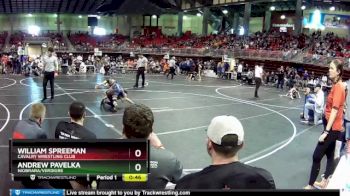 80 lbs Cons. Round 1 - Andrew Pavelka, Niobrara/Verdigre vs William Spreeman, Cavalry Wrestling Club