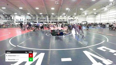 68 lbs Round Of 16 - Adam Albanese, Southington vs Lorenzo Secondo, Overcomer Training Center