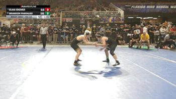 165 3A Champ. Round 1 - BRANDON PANTALEO, Sunlake vs Elias Enzner, Olympic Heights