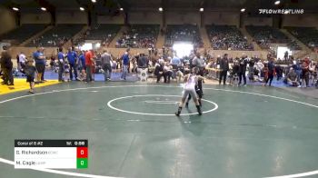 55 lbs Consolation - Gage Richardson, Effingham County Wrestling Club vs Maddox Cagle, Lumpkin County Parks & Recreation Wrestling