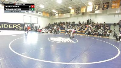 215 lbs Cons. Round 3 - Nathan Hutton, West Valley vs Hudson Sweitzer, Trinity Classical Academy