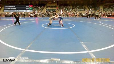 80 lbs Consi Of 32 #2 - Cecil Nelson, Contenders Wrestling Academy vs Easton Hobbs, Unaffiliated