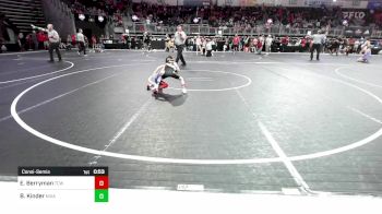 43 lbs Consolation - Easton Berryman, Team Central Wrestling Club vs Boston Kinder, Nixa Youth Wrestling