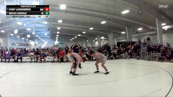 163 lbs Cons. Round 4 - Cory Langenberg, Milford Wrestling Club vs Brock Weddle, NC Wolfpack