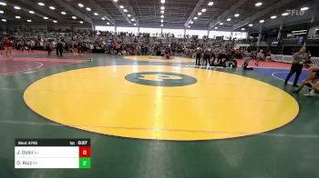 132 lbs Consi Of 32 #2 - Dominic Ruiz, NV vs Joseph Dolci, NJ