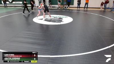 95 lbs Semifinal - Ashton Horning, Sheridan Wrestling Club vs Liam O`Dea, Cowboy Kids Wrestling Club