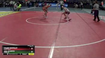 I-110 lbs Cons. Round 4 - Ken Schmitz, Hamburg vs Tyler Whiteley, Burnt Hills