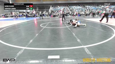 135 lbs Consi Of 32 #1 - Acen Clark, Klamath Basin Warriors vs Ashton Lewis, Middleton Wrestling Club