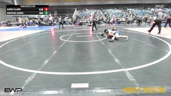 135 lbs Consi Of 32 #1 - Acen Clark, Klamath Basin Warriors vs Ashton Lewis, Middleton Wrestling Club