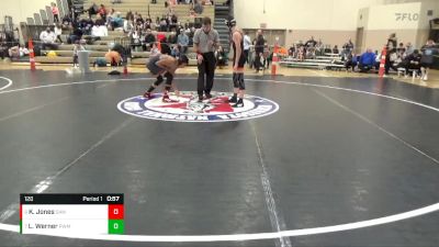 120 lbs Cons. Round 3 - Kamden Jones, Stillwater Area Wrestling vs Lane Werner, Pursuit Wrestling Minnesota