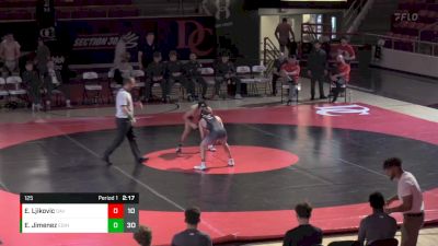 125 lbs Enis Ljikovic, Davidson vs Eamonn Jimenez, Edinboro