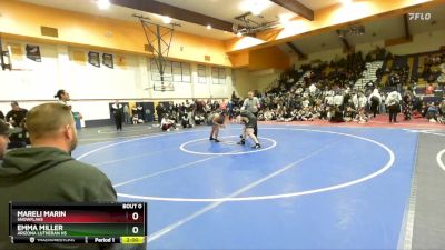 235 lbs 1st Place Match - Mareli Marin, Snowflake vs Emma Miller, Arizona Lutheran HS