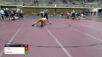 160 lbs Semifinal - Nolan Lear, Benton vs Holden Garcia, Notre Dame Green Pond