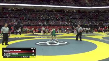 D1-113 lbs Champ. Round 1 - Karson Brown, St. Edward vs Carter Slubowski, Hil. Darby