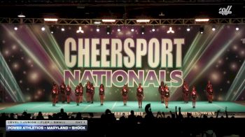 Power Athletics - Maryland - Shock [2026 L1 Junior - Flex - Small Day 1] 2026 CHEERSPORT National All Star Cheerleading Championship