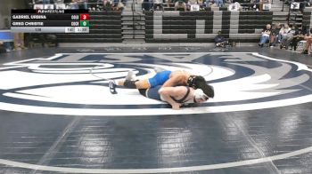 138 lbs 4th Wrestleback (16 Team) - Gabriel Urbina, Columbus vs Greg Christie, Coahulla Creek