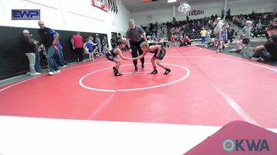 85-90 lbs Consi Of 4 - Johnathon Primeaux, Henryetta Knights Wrestling Club vs Nolan Quillman, Raw Wrestling Club