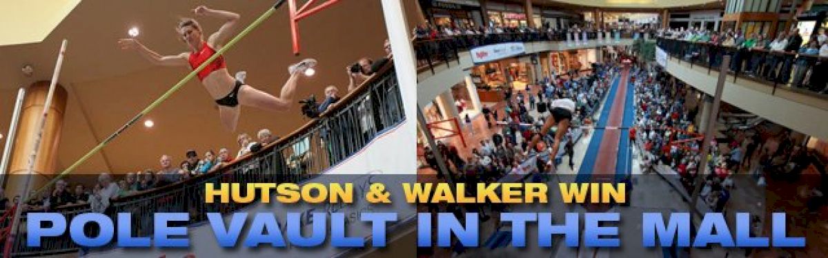 Hutson/Walker win Pole Vault in the Mall