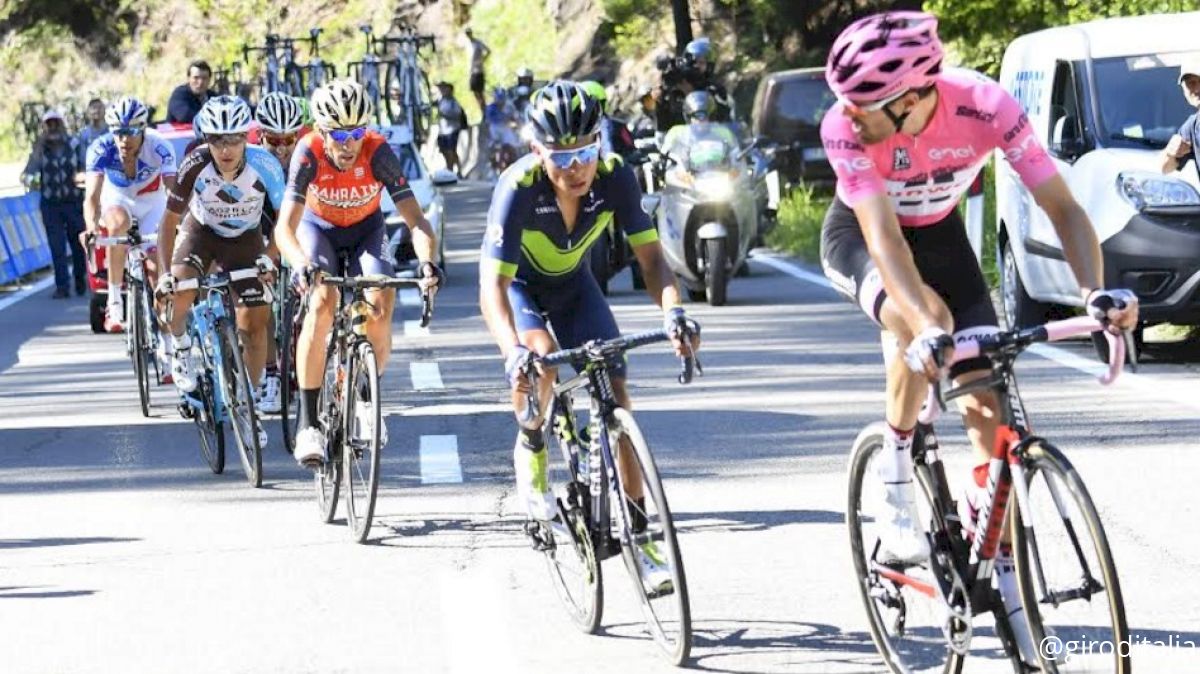 Tom Dumoulin And Vincenzo Nibali Getting Heated At The Giro