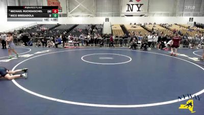 90 lbs Semifinal - Nico Bresadola, Brawler Elite vs Michael Ruckdaschel, Quaker Wrestling Club