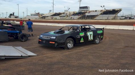 Johnston Knows There's No Place Like Tri-State Speedway, His Home Track