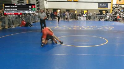 141Black lbs Rr Rnd 3 - Henry Porter, Indiana vs Kyren Butler, Virginia