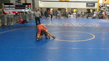 141Black lbs Rr Rnd 3 - Henry Porter, Indiana vs Kyren Butler, Virginia