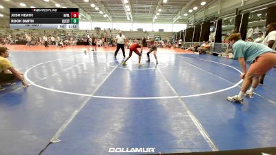 160 lbs Rr Rnd 1 - Josh Heath, Revival Black vs Rook Smith, Quest School Of Wrestling Black
