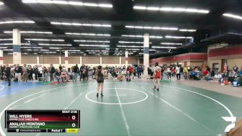 111-114 lbs Round 3 - Will Myers, Empire Elite Wrestling vs Analiah Montano, Hornet Wrestling Club