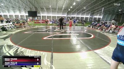 88 lbs Quarterfinals (8 Team) - Sawyer Blue, Kansas vs Christopher Goucher, North Carolina