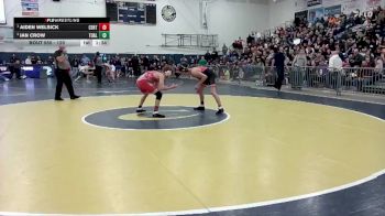 120 lbs 1st Place Match - Aiden Welsick, Centennial vs Ian Crow, Tualatin
