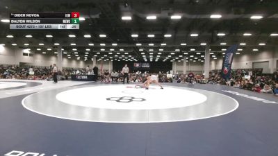 157 lbs Cons. Sub-semis - Dider Novoa, Eagle Empire Wrestling vs Dalton Wilson, MN Elite Wrestling Club