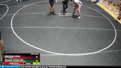 220 lbs Round 3 - Preston Hyrne, Not Attached vs Michael McCollum, Palmetto State Wrestling Acade