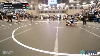 75 lbs Semifinal - Jett Goodin, Morrison Takedown Club vs Bryer Kincaid, Cowboy Wrestling Club
