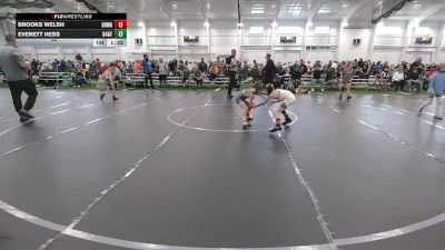 52 lbs Round 2 (10 Team) - Brooks Welsh, SHWA vs Everett Hess, 84 Athletes